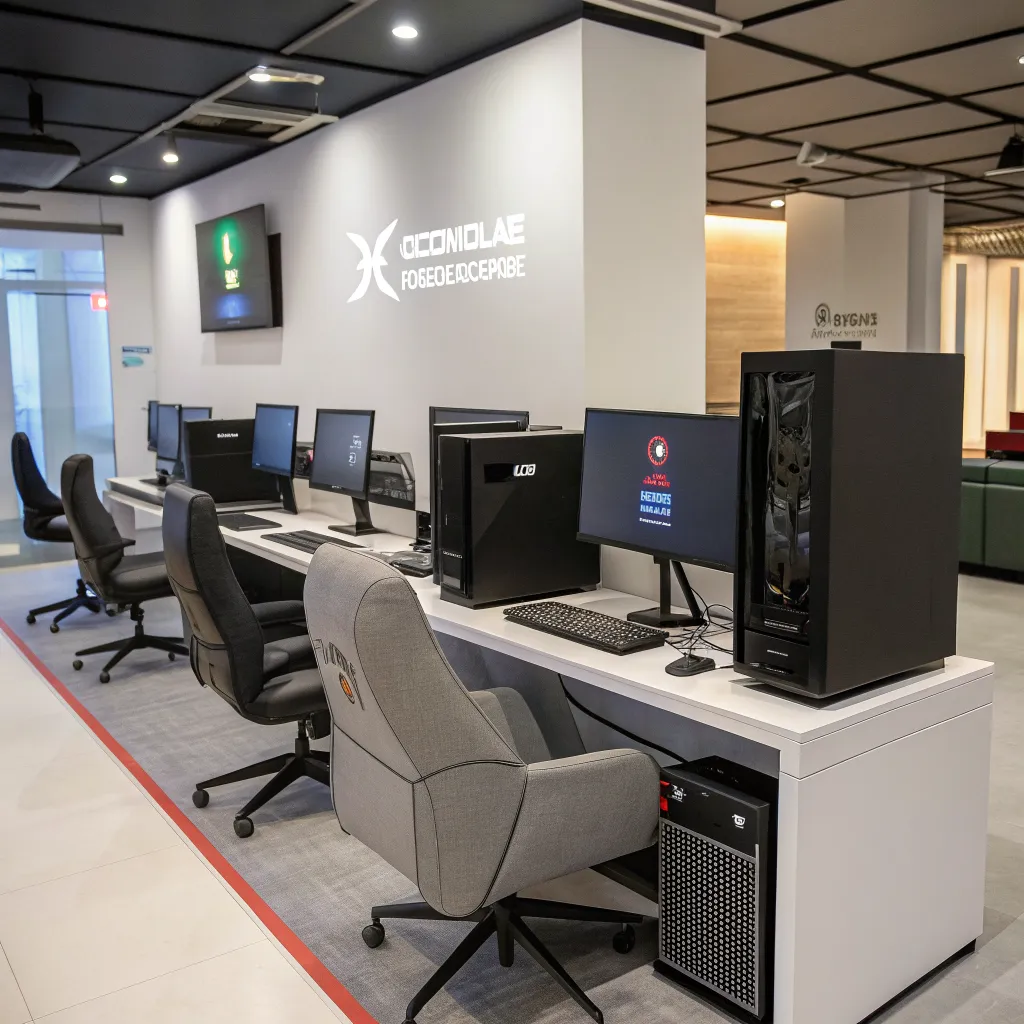 Modern PC and console gaming social space